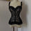 Miniature : Corset "Asmodée" en dentelle Noir
