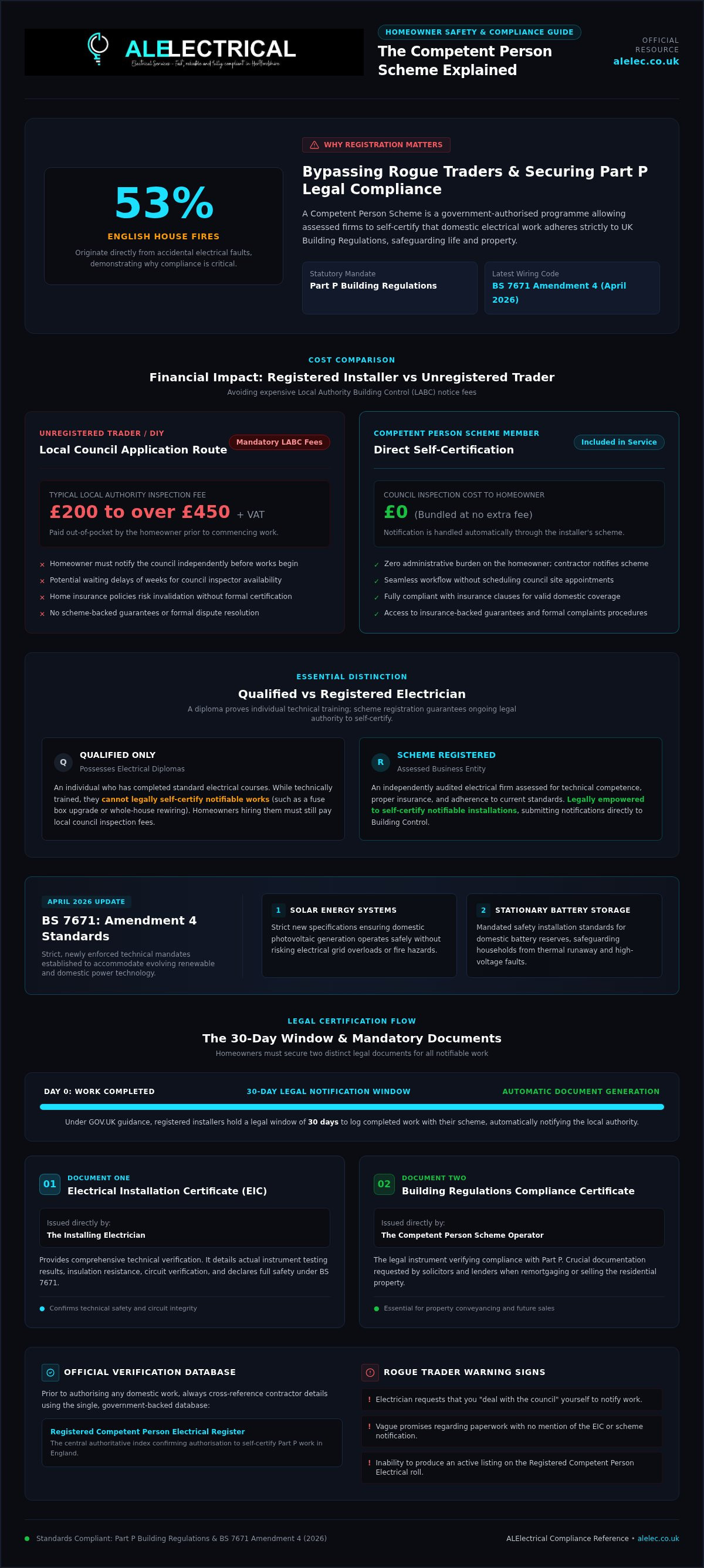 Competent person scheme