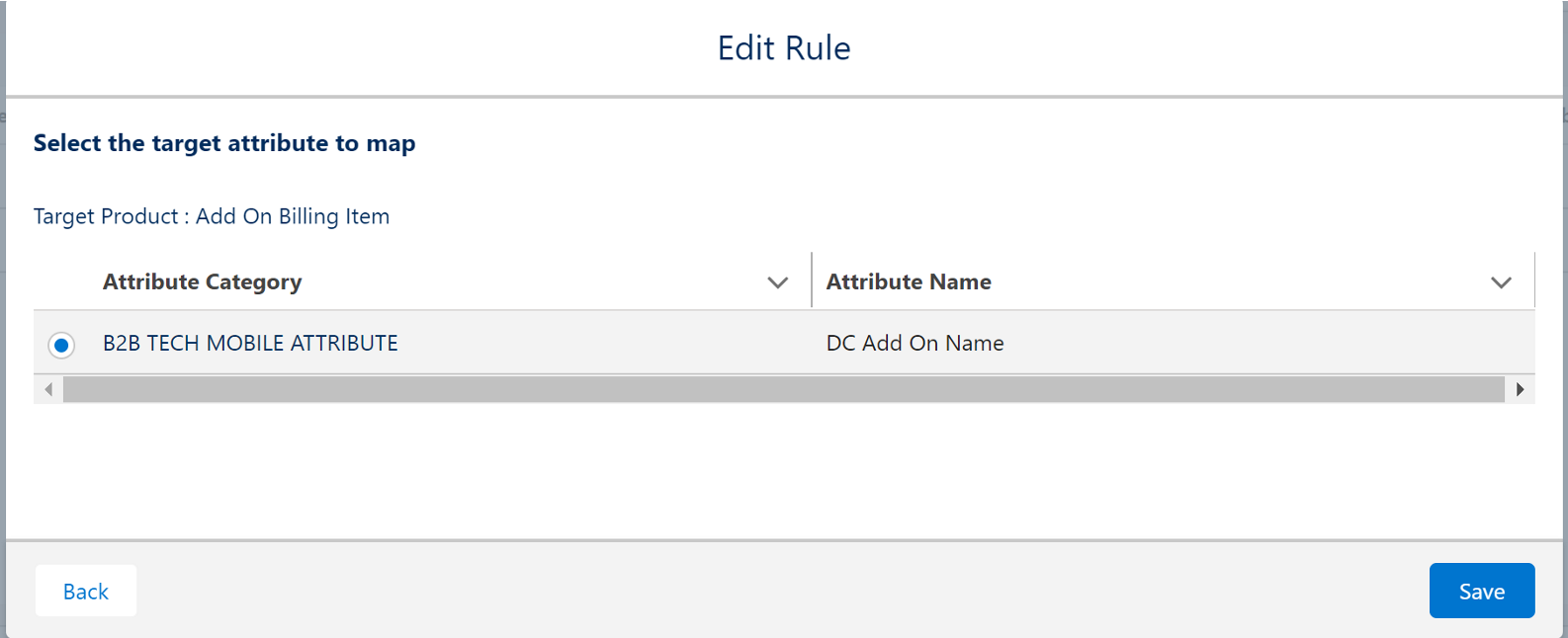 Edit Rule