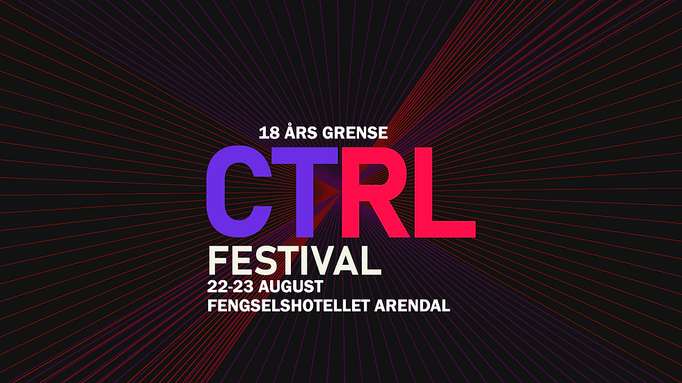 CTRL Festival-Together. 22-23 Aug på Fengselshotellet