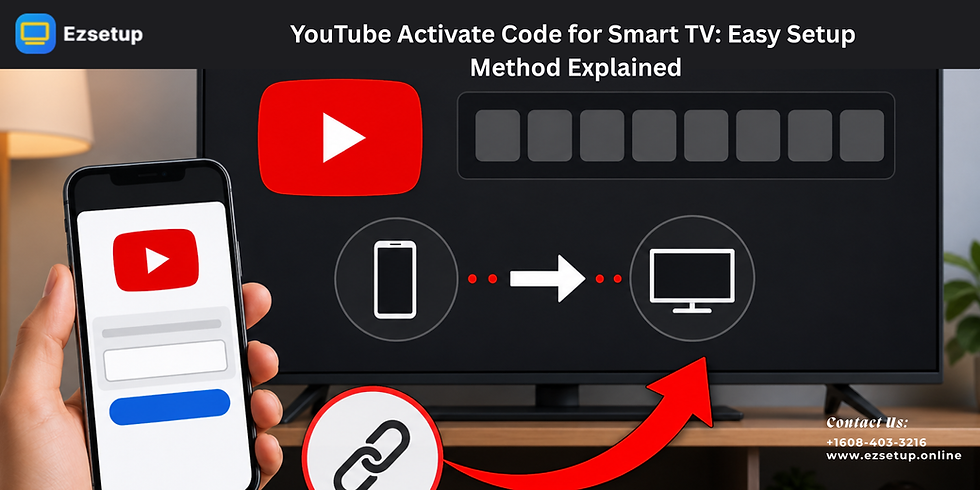 YouTube Activate Code for Smart TV: Easy Setup Method Explained
