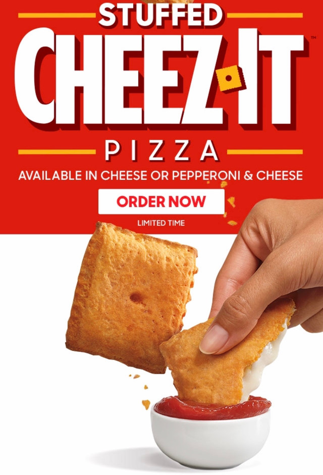 Review: Pizza Hut Stuffed Cheez-It Pizza!