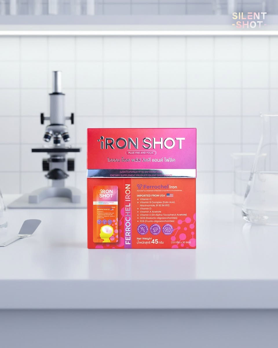 ทำไมธาตุเหล็กใน Iron Shot ถึงไม่เหมือนธาตุเหล็กทั่วไป รู้จักส่วนผสมดีๆ ที่อยู่ในซอง