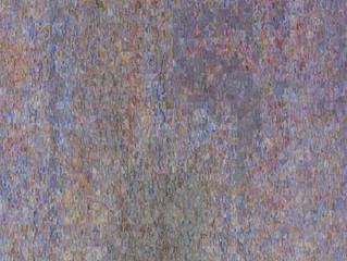 Confluence. Blue. Lavender. Ocher.