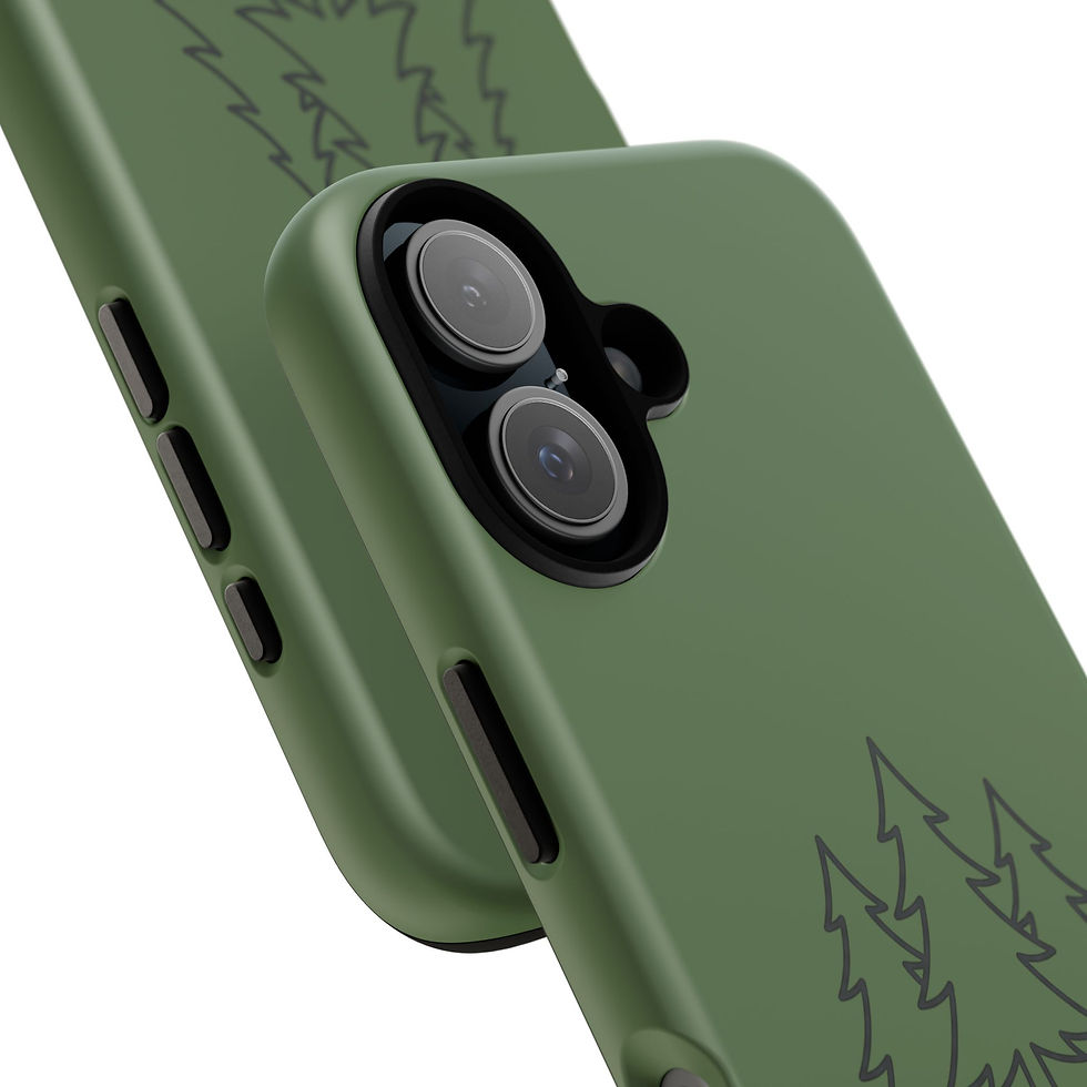Thumbnail: Phone Case — Pine Cliff Resort Forest Logo (Green)