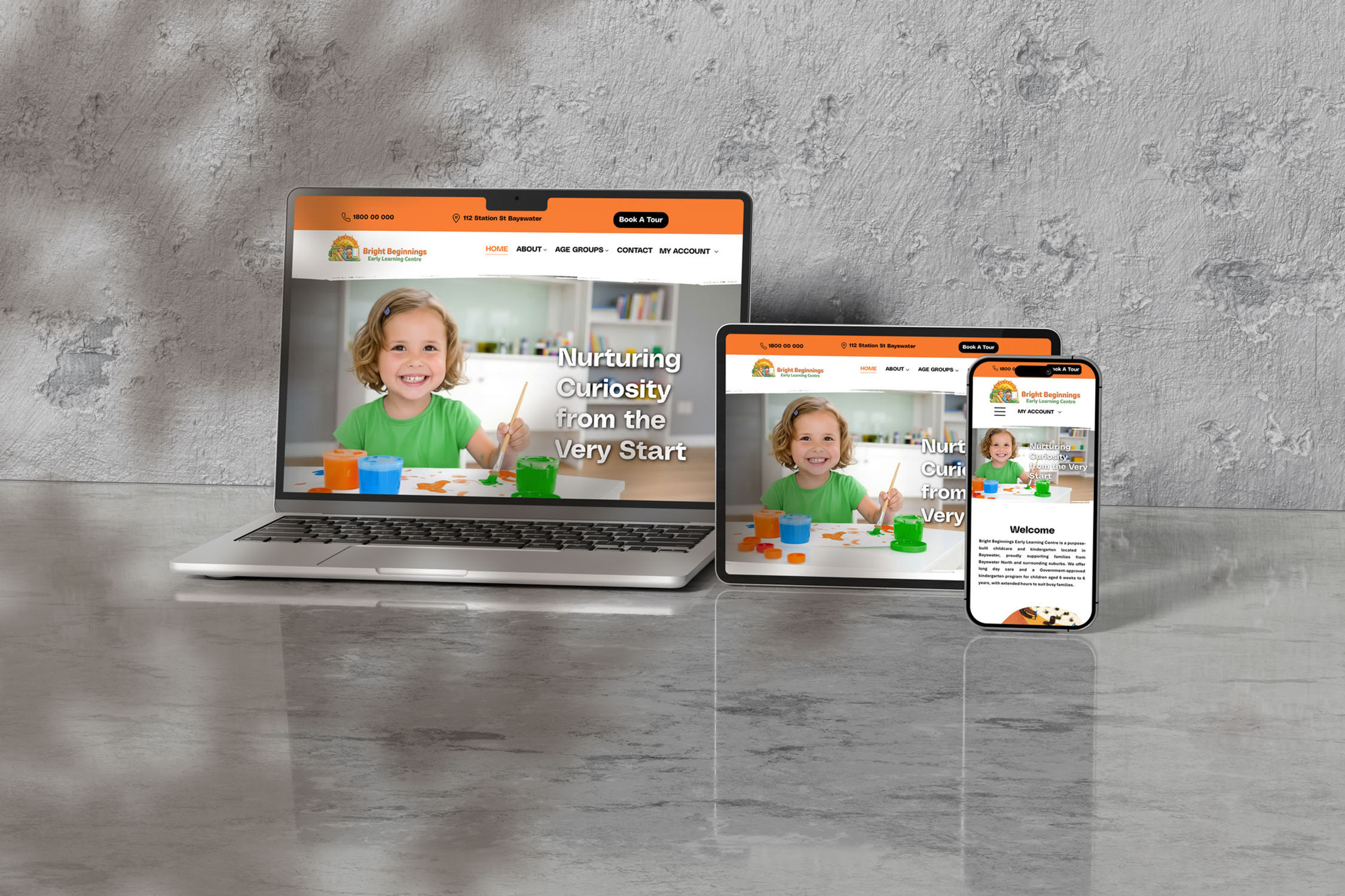 Bright Beginnings — Premium Wix Studio Template