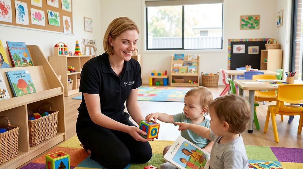 Staff in toddler room