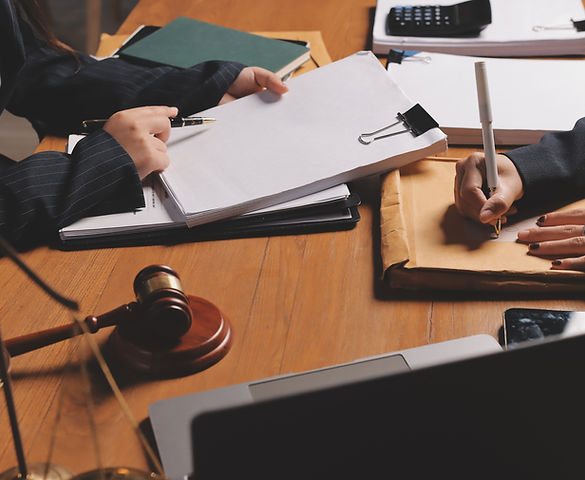 Attractive young lawyer in office Business woman