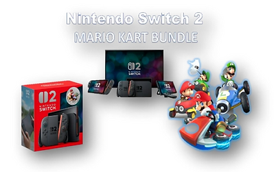 Nintendo SWITCH 2 – MARIO KART BUNDLE!