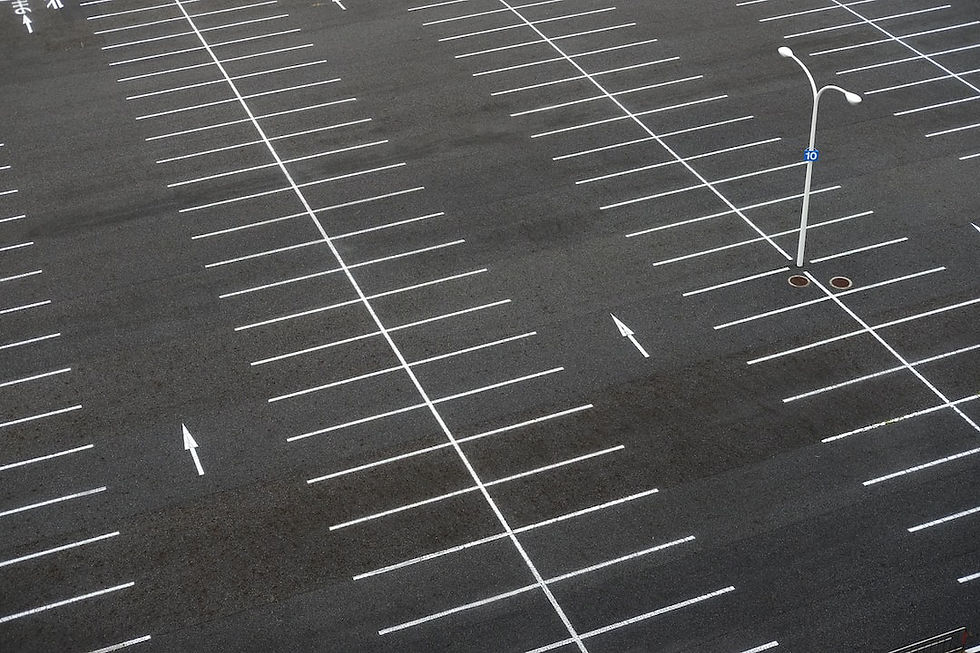 empty parking lot