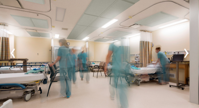 Thumbnail: healthcare noise reduction, how to reduce noise levels in hospitals, effects of noise on patients in hospitals,