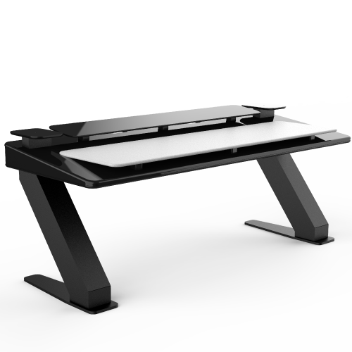 Thumbnail: music production desk, studio workstation, recording studio desk, mixing desk, mastering desk, studio desks,