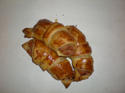 croissant au jambon