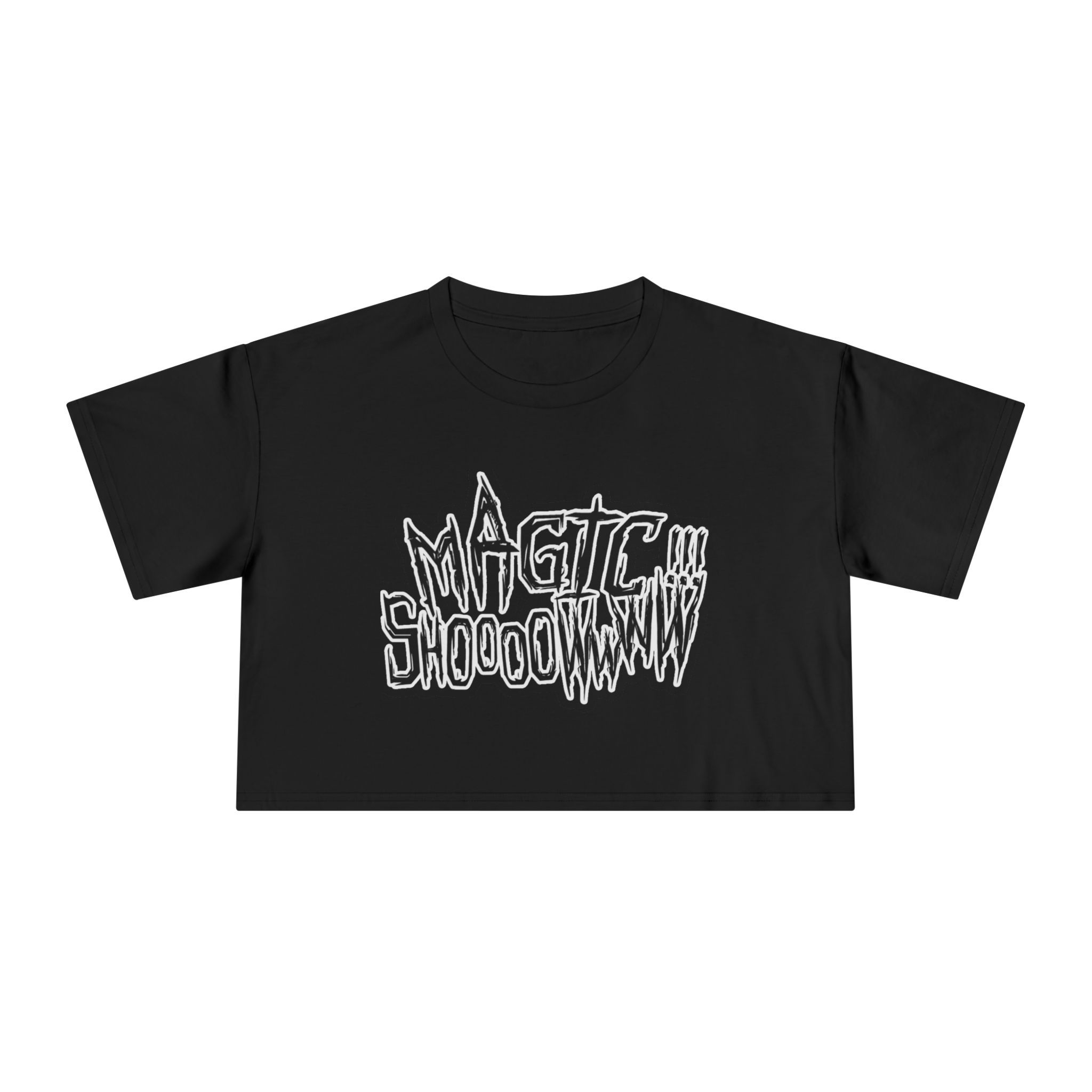 "MAGIC SHOW" Women's Crop Tee