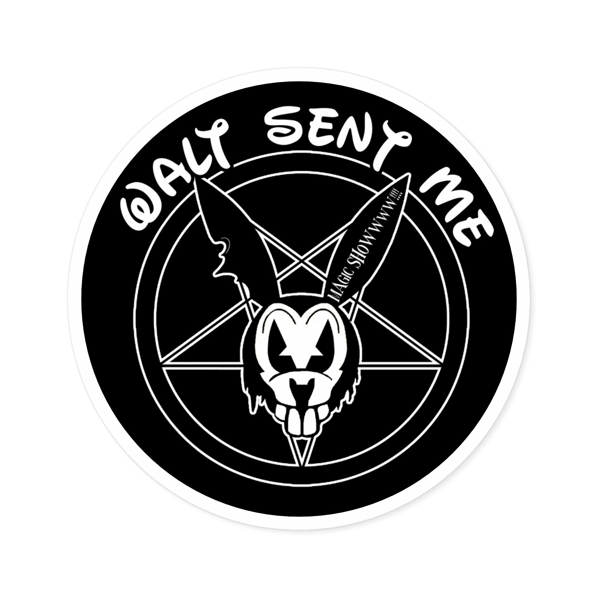 "Walt Sent Me" Logo Sticker