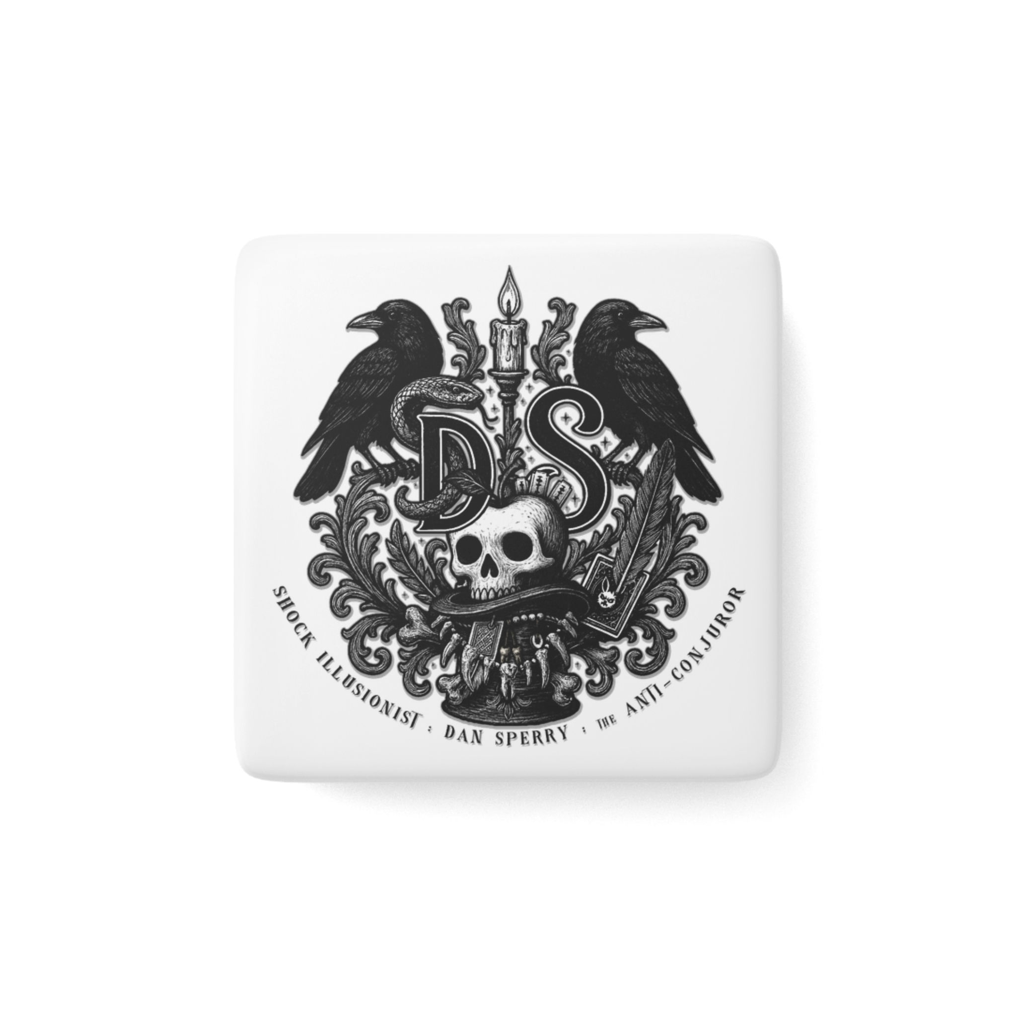 DS / "Distorted Sorcery" Porcelain Magnet