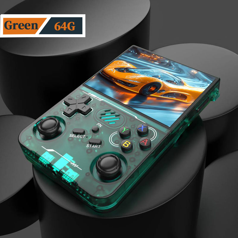 Miniatura: BOYHOM R36XX Premium Handheld Retro Game Player 3.5" IPS WiFi Linux System Updat