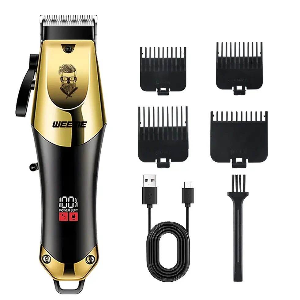 Miniatura: Vintage Hair Clipper Cordless Electric Hair Cutting Machine Portable Shaver Barb