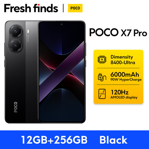 POCO X7 Pro 5G Global Version Smartphone Dimensity 8400-Ultra
