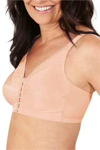 Thumbnail: Mastectomy Bra Nancy Front Closure by Amoena
