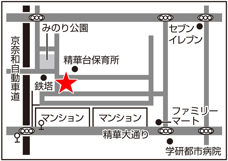 京都クリニック地図