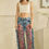 Thumbnail: Painted Rose Fringe Denim