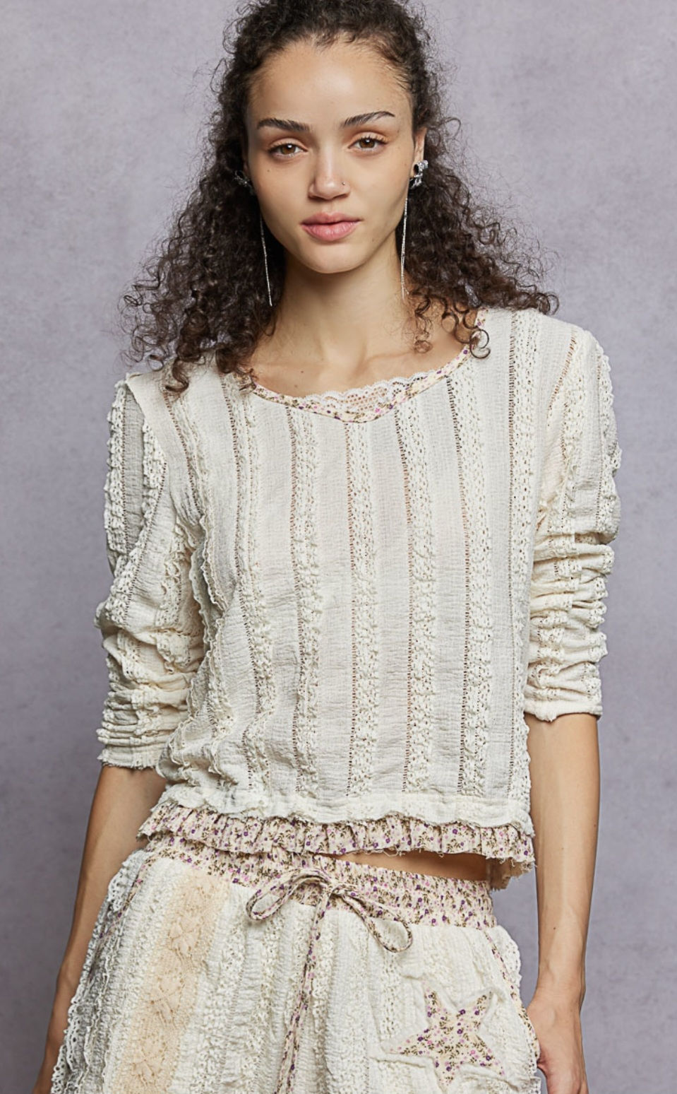 Thumbnail: Timeless Whisper Lace Top