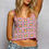 Thumbnail: Pink Daisy Granny Square Crochet Tank