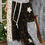 Thumbnail: Roomy Fit Pants with Patchwork & Crochet Detail 