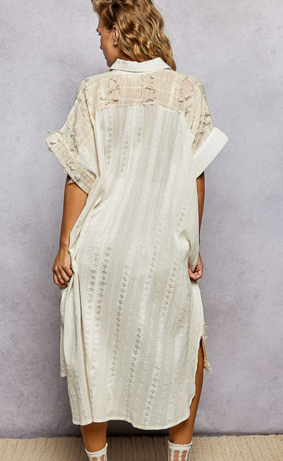 Thumbnail: Barefoot Romance Button-Down Dress
