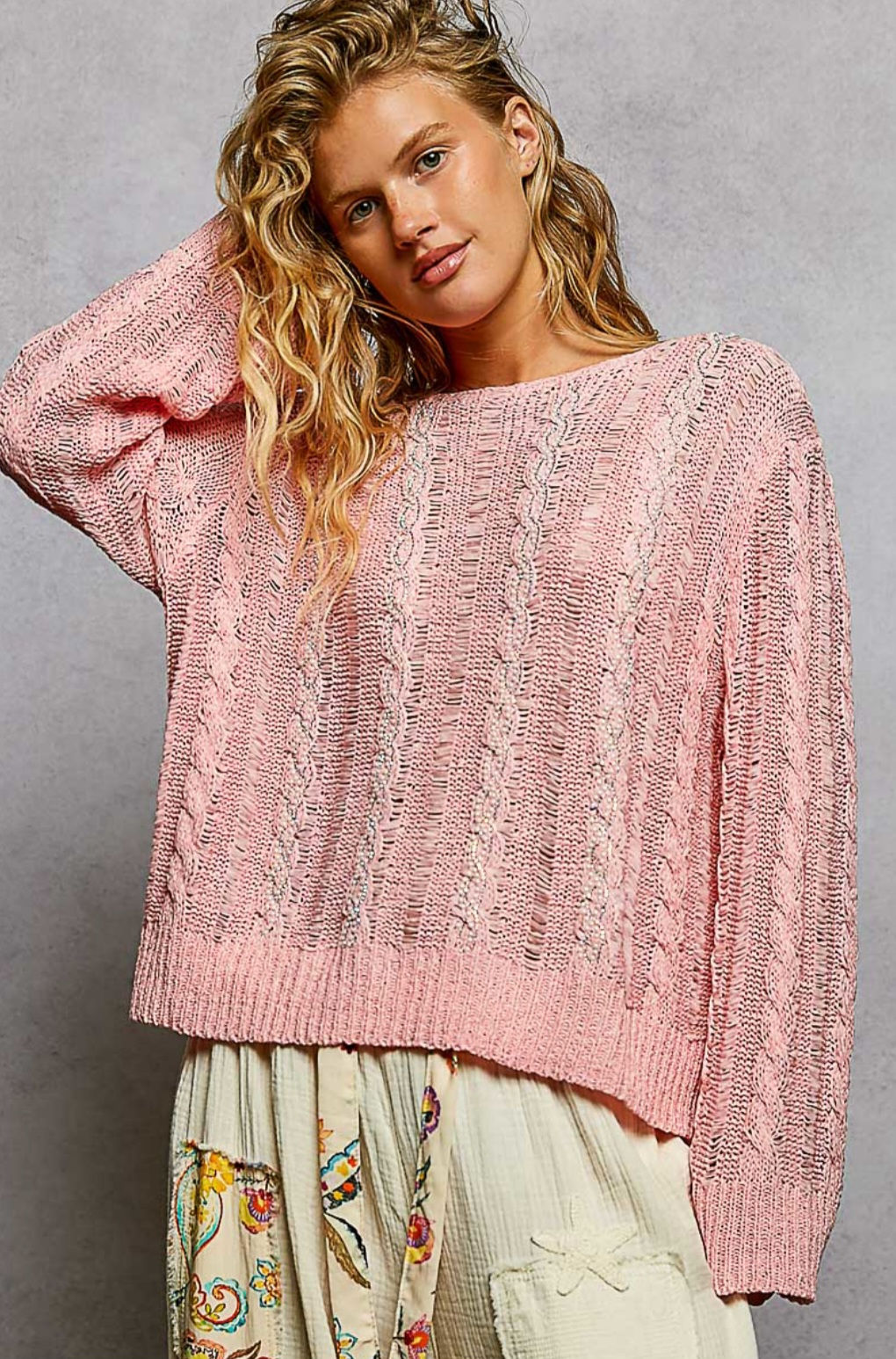 Rosewater Dream Sweater 