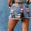 Thumbnail: Stars & Stripes Patchwork Denim Shorts