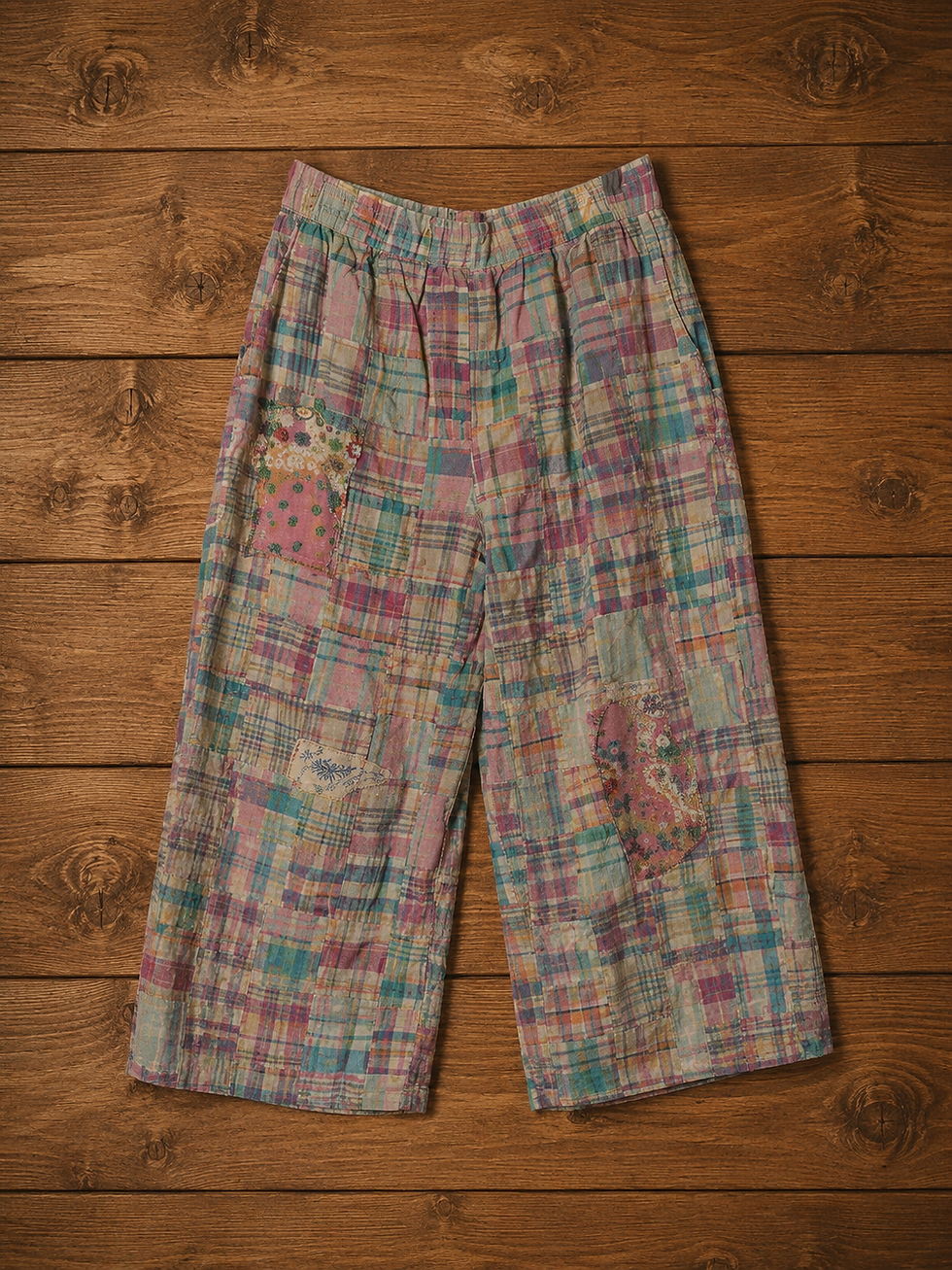 Thumbnail: Pink Plaid Paradise Pants