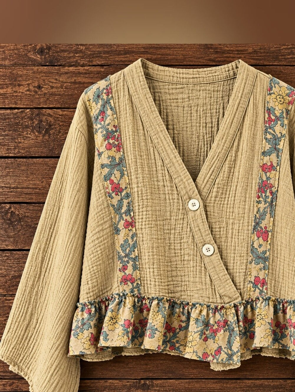 Honeycomb Top - Tan