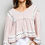 Thumbnail: Heirloom Lace Trim Boho Peplum Top (Various Colors)