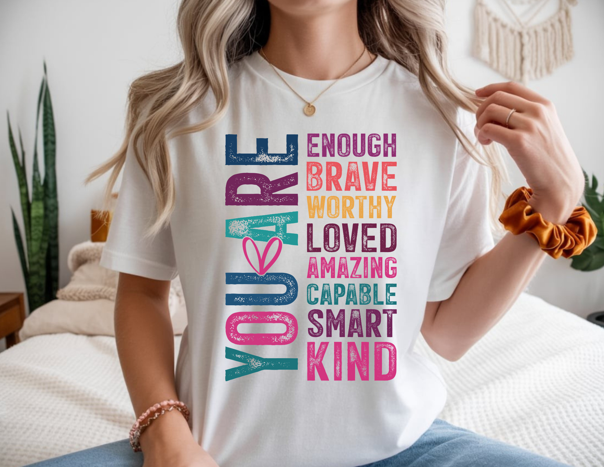 You Are Enough Shirt | Adult Unisex Tee | Encouragement Gift