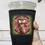 Thumbnail: Reusable Iced Coffee Sleeve Owl | Small Medium Large Neoprene Cozy