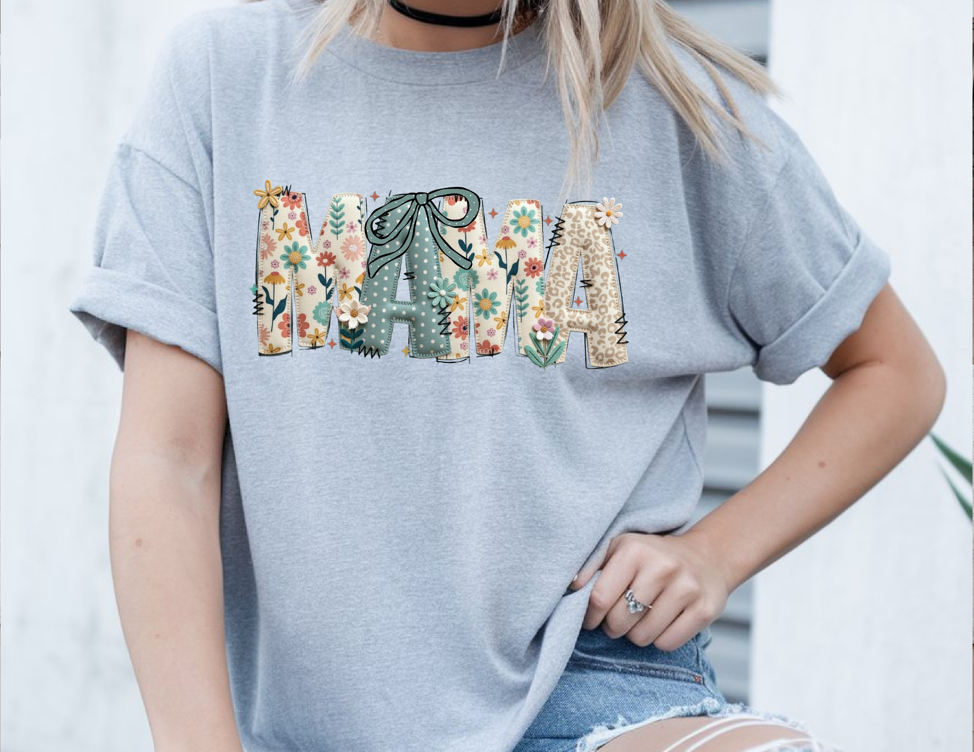 Mama Floral Shirt | Cute Mom Graphic Tee | Mother’s Day Gift
