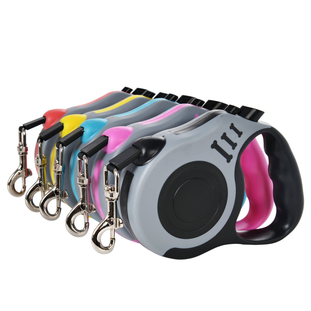 3m 5m Dog Leash for Small Dogs Cat Automatic Retractable Durable Nylon Lead Pupp