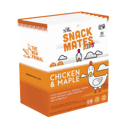 The New Primal Snack Mates Chicken & Maple Chicken Sticks Payton's Market