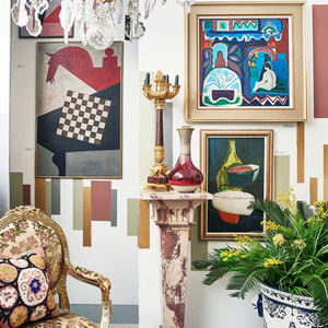 Abstract Art Exhibition with Farley