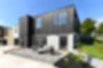 New builds Auckland – forum paver landscaping feature at 9 Finchley by LCL Construction
