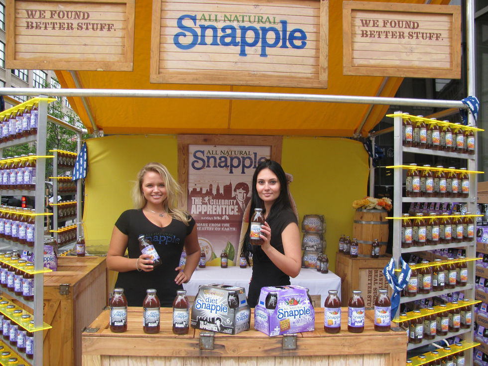 Celebrity Apprentice Snapple Product Launch