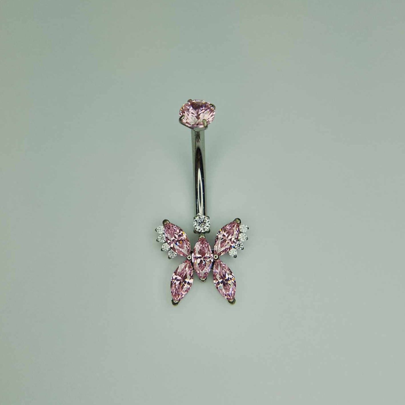 Pink Butterfly Navel