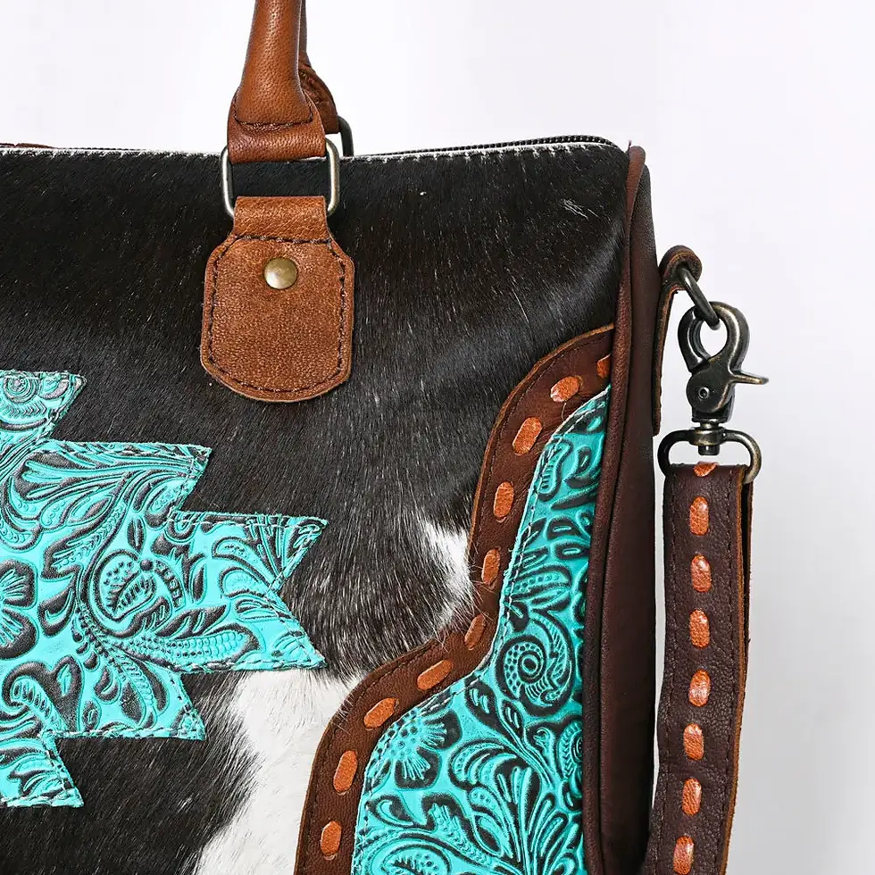 Thumbnail: Tote Genuine Leather Bag- Conceal Carry