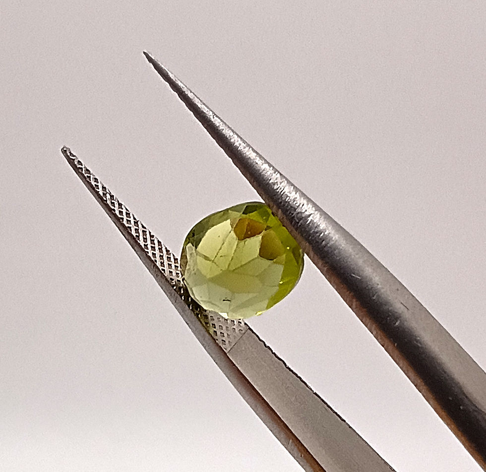 Thumbnail: #082 Peridot 1.29 Carat - Oval from AZ USA