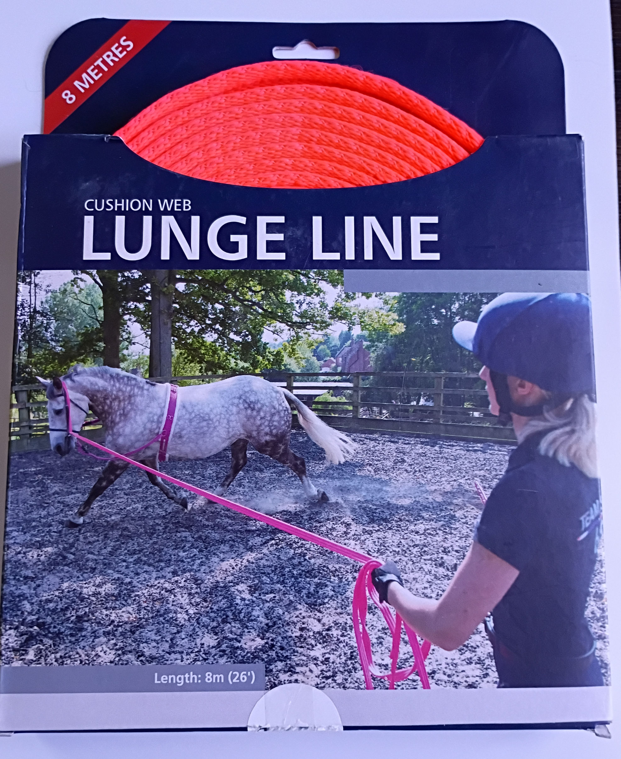 Shires 26' Lunge Line W/ Hand Loop