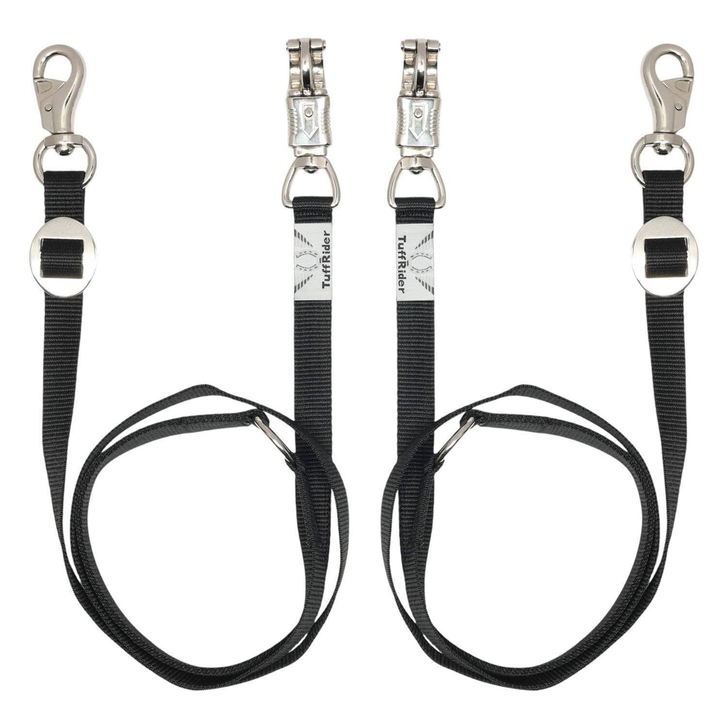 Tuffrider Cross Ties: Black, STD