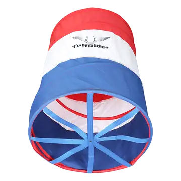 Thumbnail: Collapsible Barrel Set - Red, White, & Blue