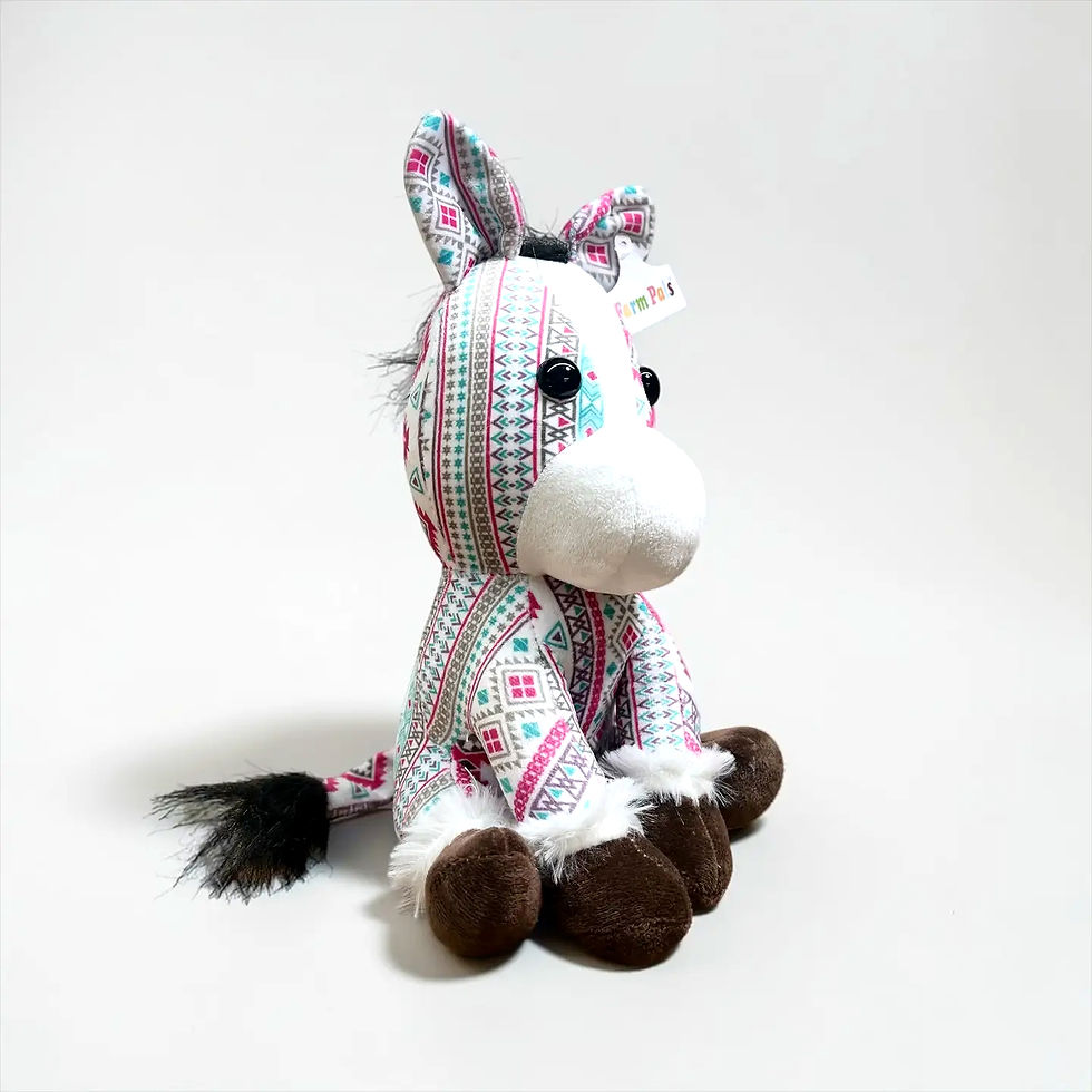 Thumbnail: Pink Aztec Horse - Farm Pals